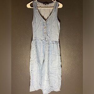 Woman summer denim jumpers